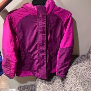 Lands' End Kids Pink and Purple Jacket